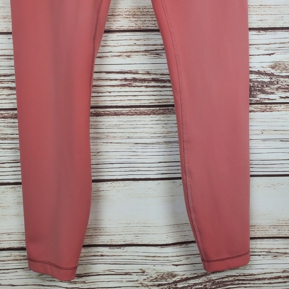 Lululemon Womens Size 8 Wunder Train HR 25" Tight Leggings Brier Rose Pink   #67 - Picture 5 of 11